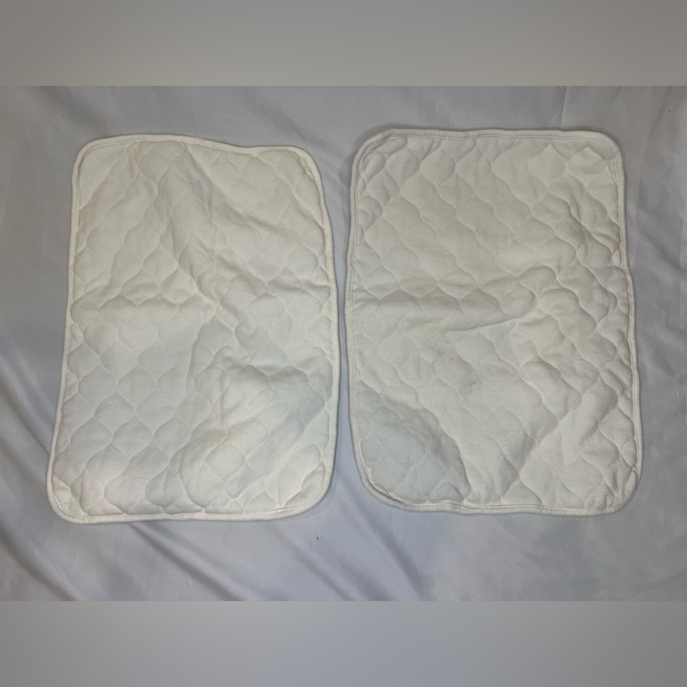 American Baby Company 2 pack burp/lap pads waterproof made w organic cotton